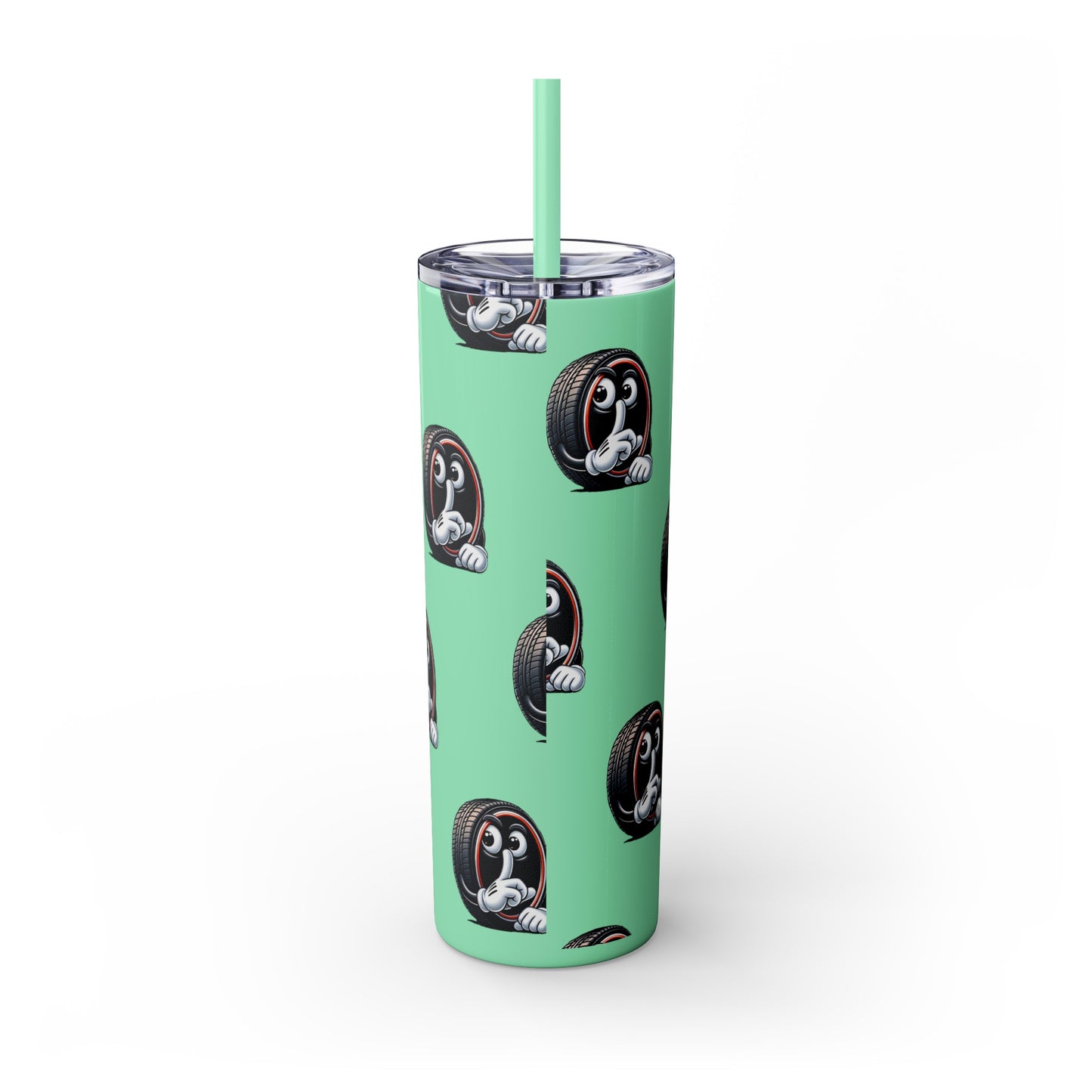 Skinny Tumbler with Straw, 20oz