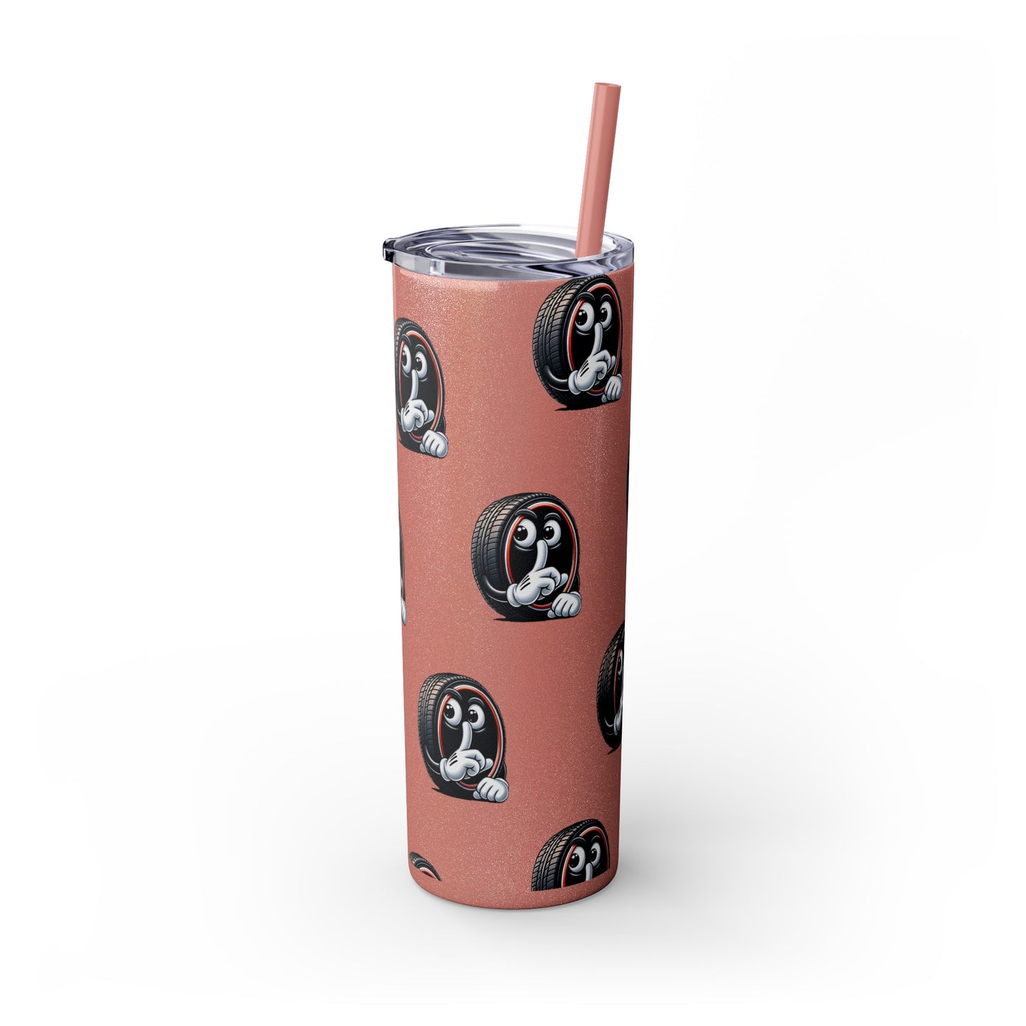 Skinny Tumbler with Straw, 20oz