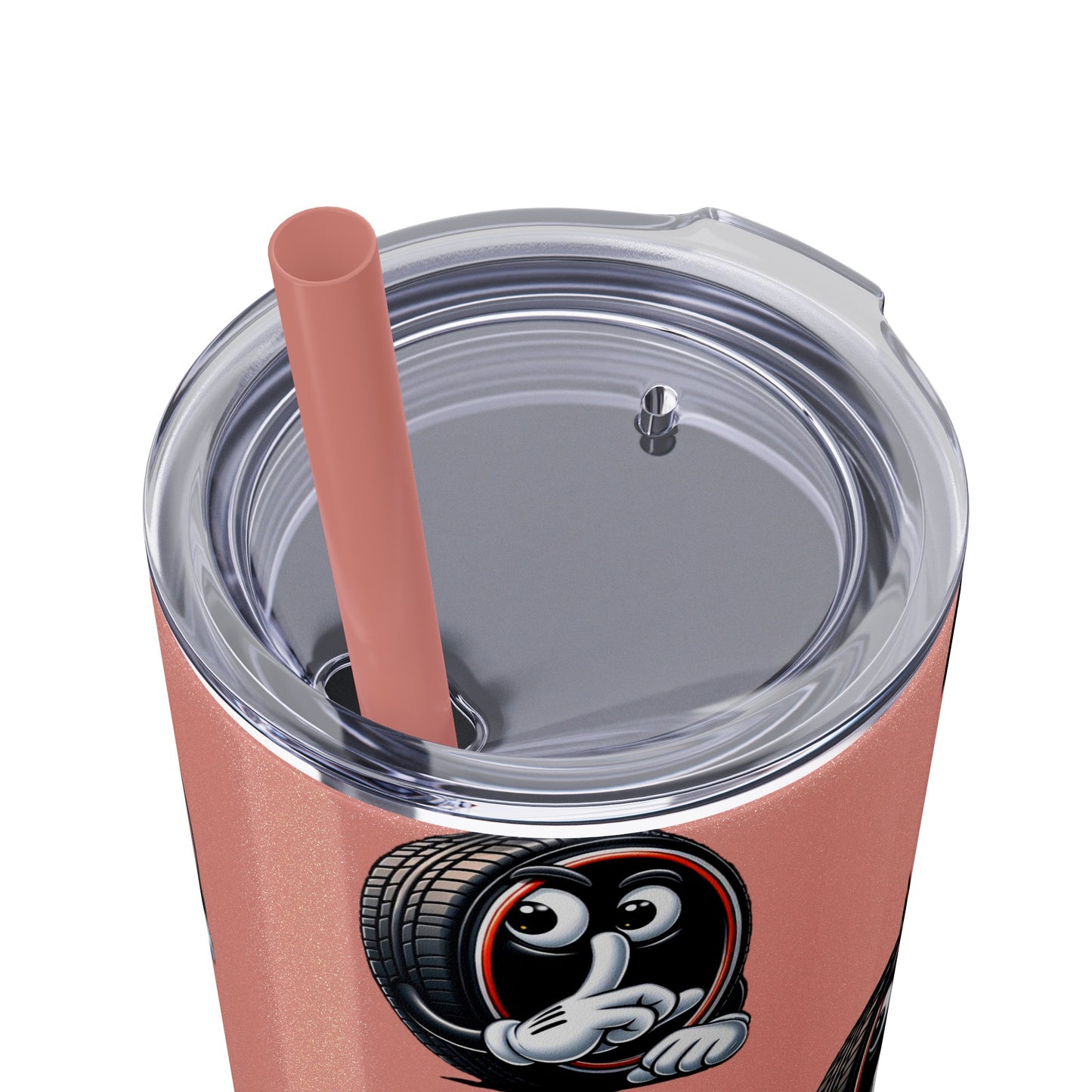 Skinny Tumbler with Straw, 20oz