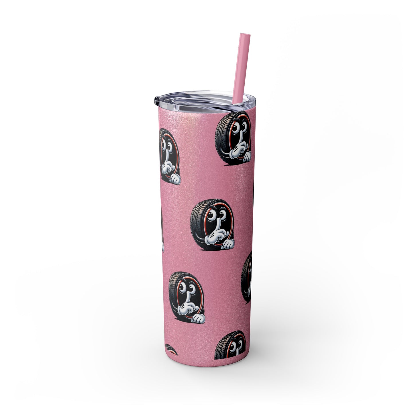 Skinny Tumbler with Straw, 20oz