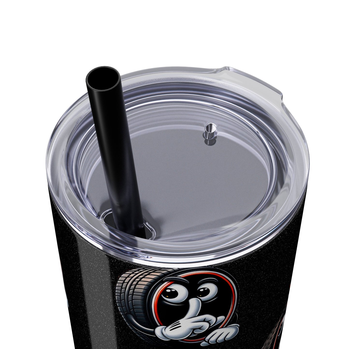 Skinny Tumbler with Straw, 20oz