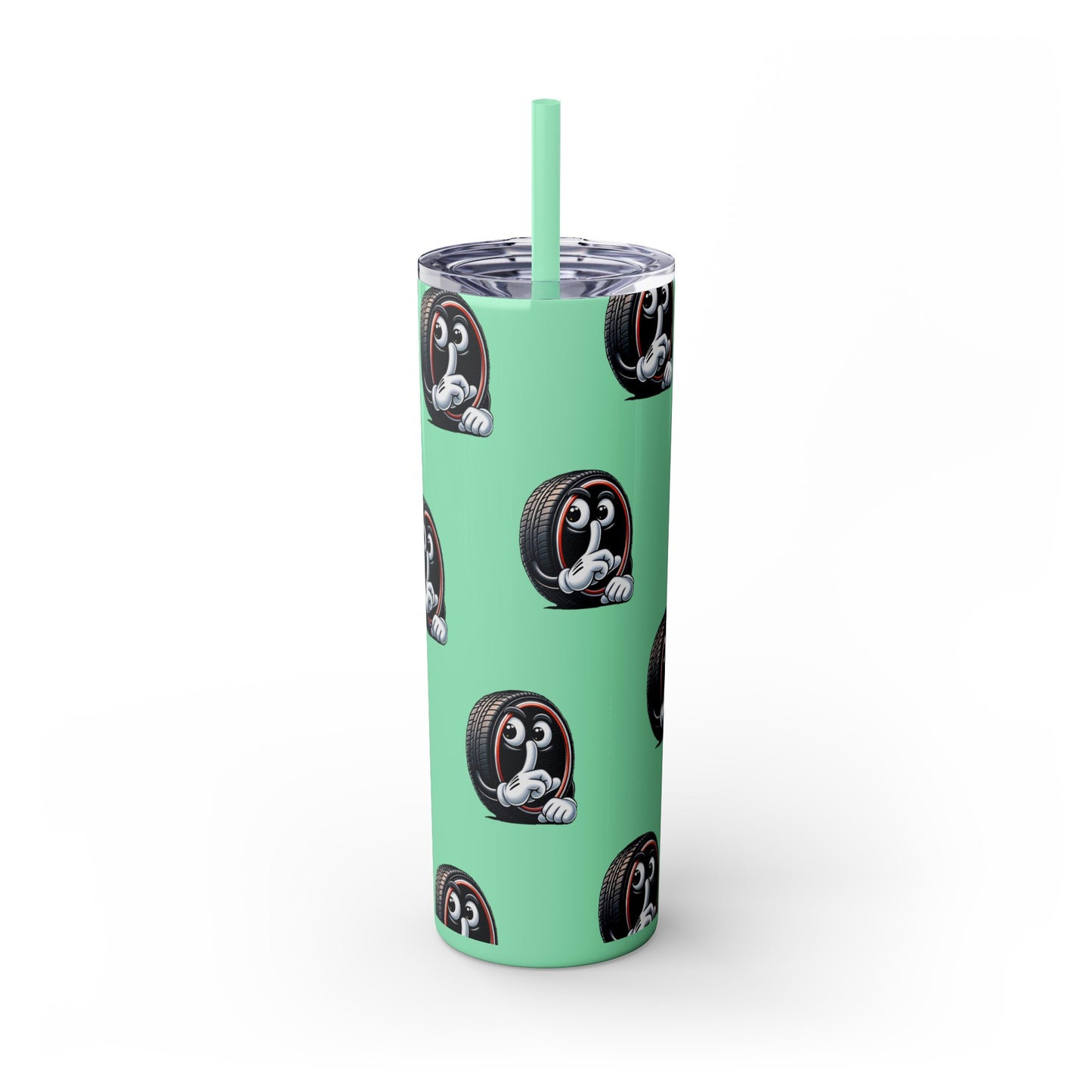 Skinny Tumbler with Straw, 20oz