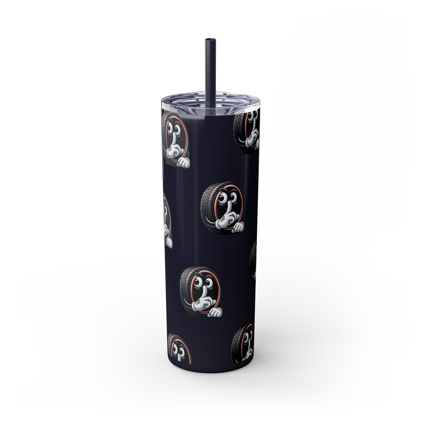 Skinny Tumbler with Straw, 20oz