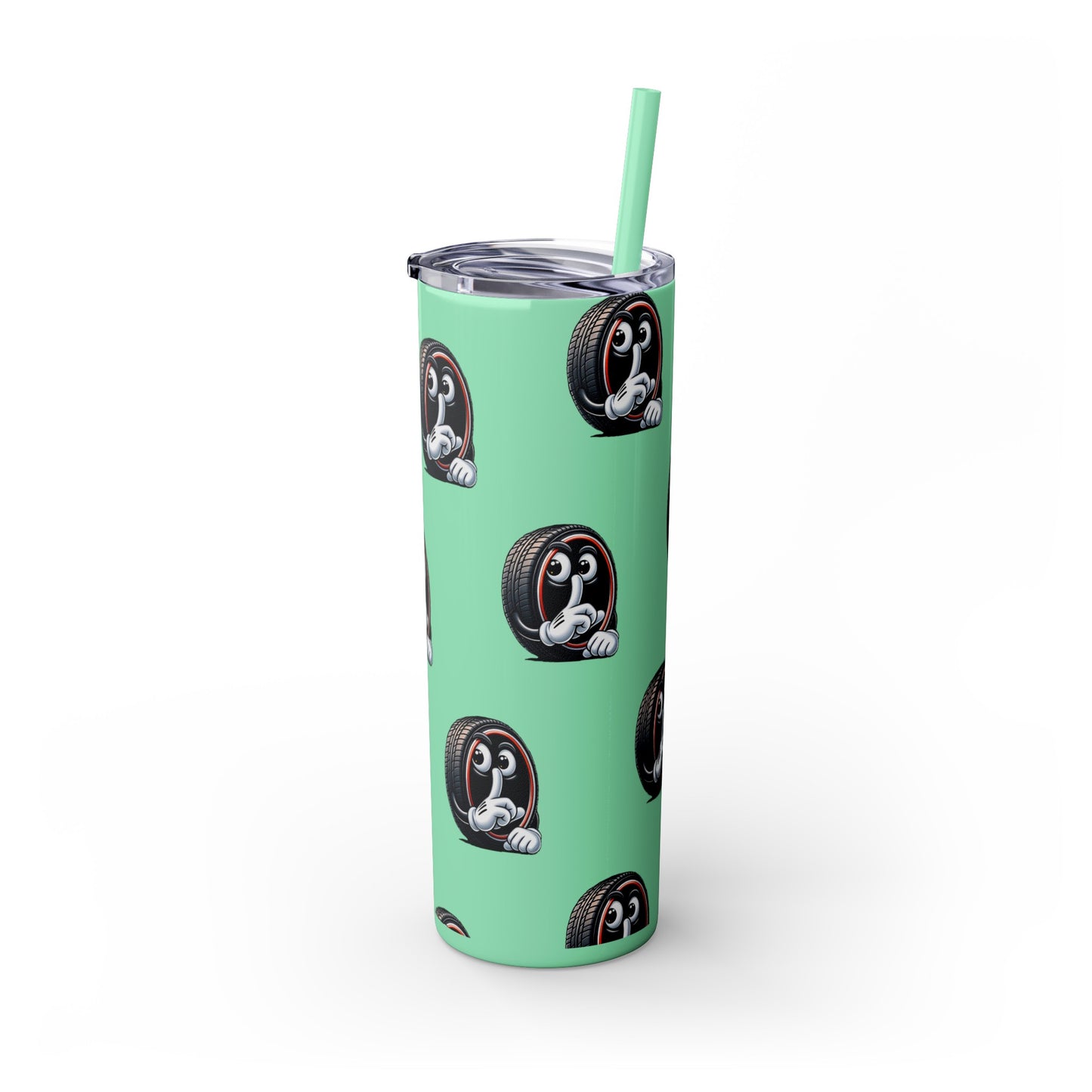 Skinny Tumbler with Straw, 20oz