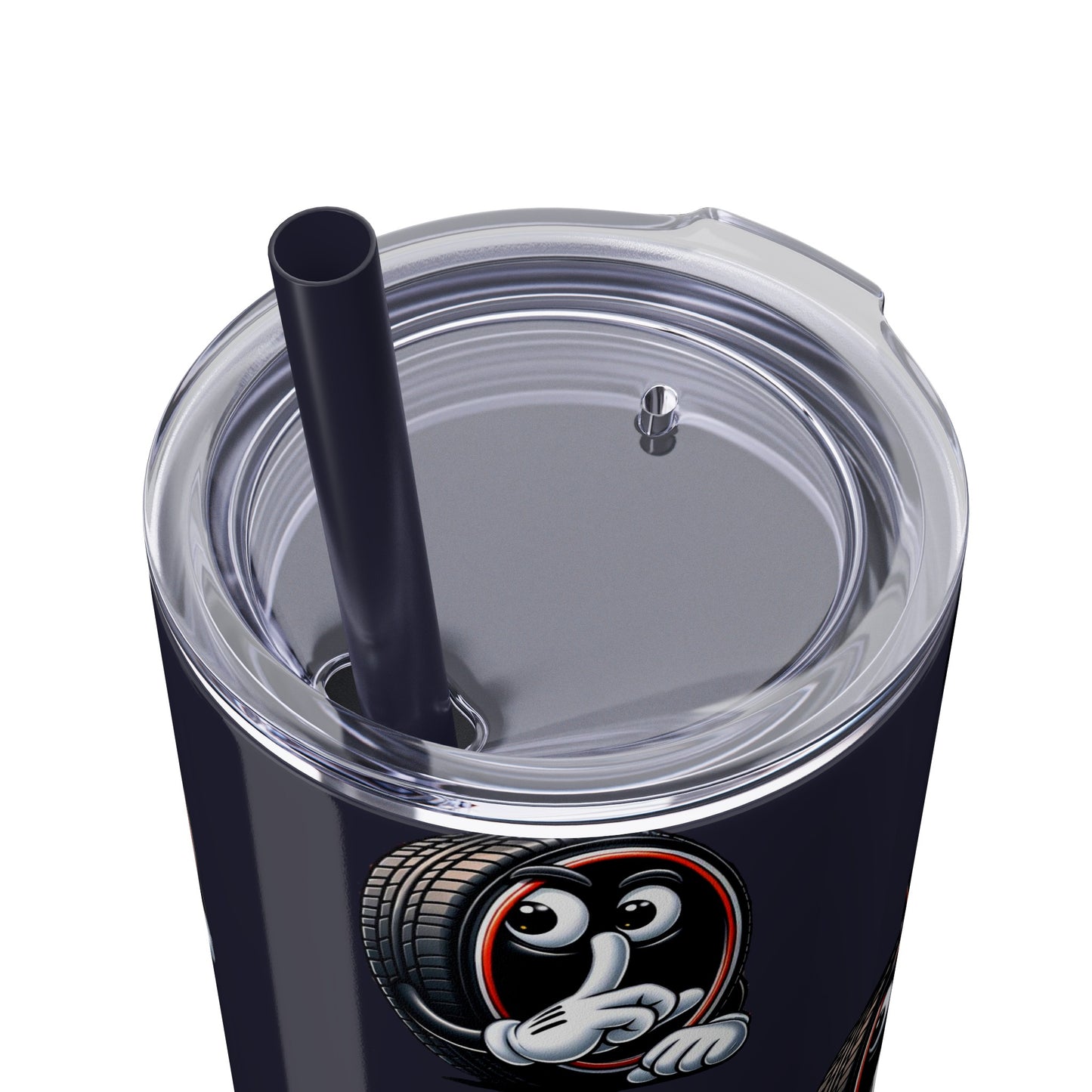 Skinny Tumbler with Straw, 20oz