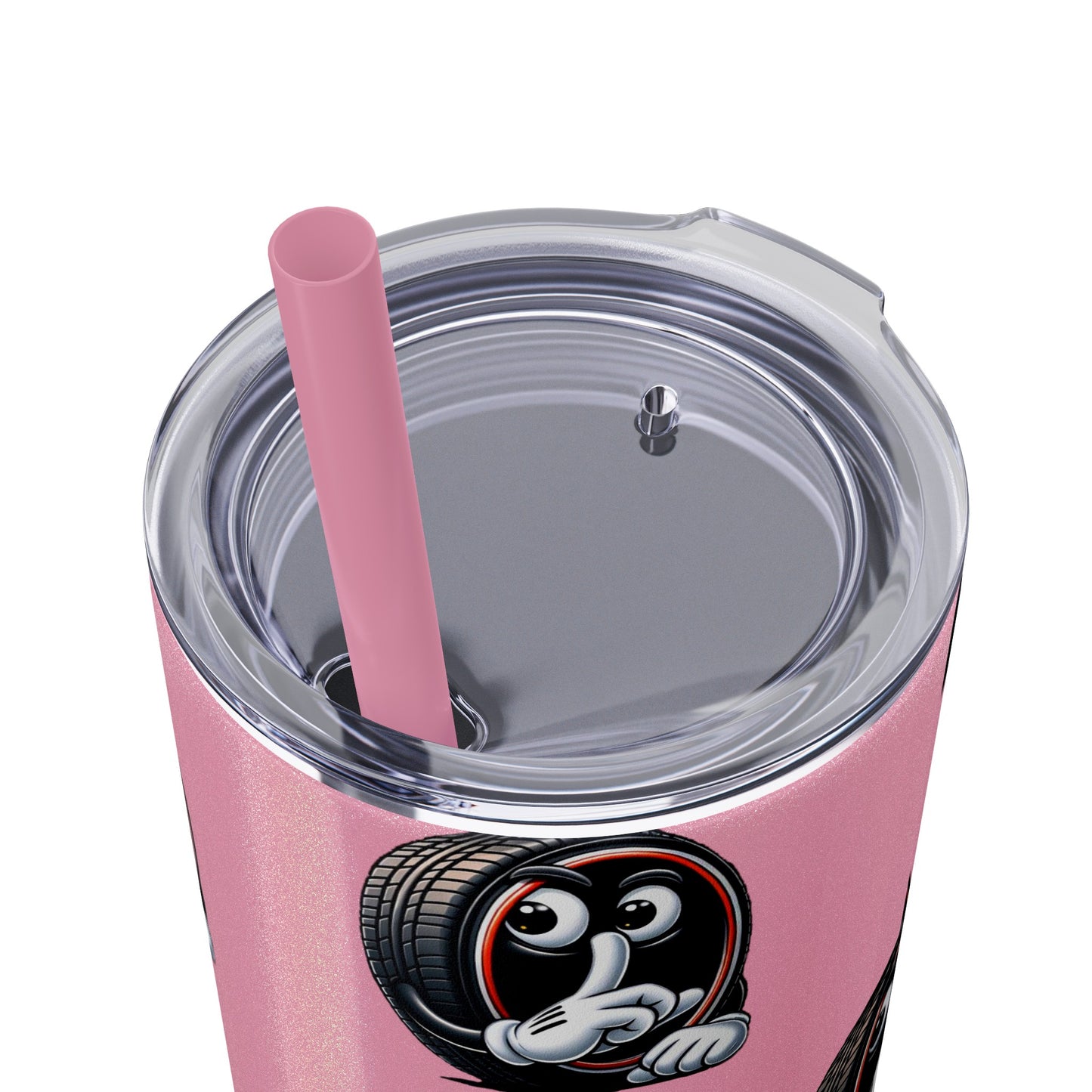 Skinny Tumbler with Straw, 20oz