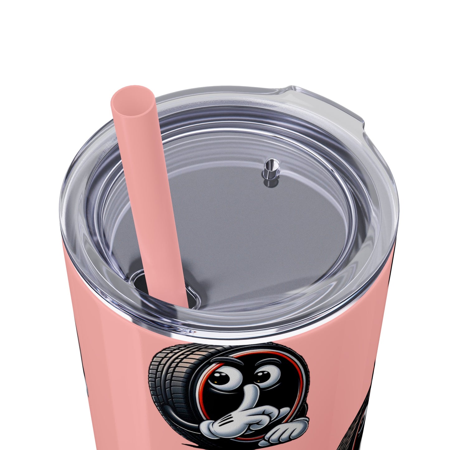 Skinny Tumbler with Straw, 20oz