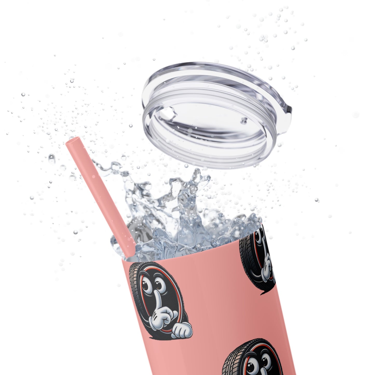 Skinny Tumbler with Straw, 20oz