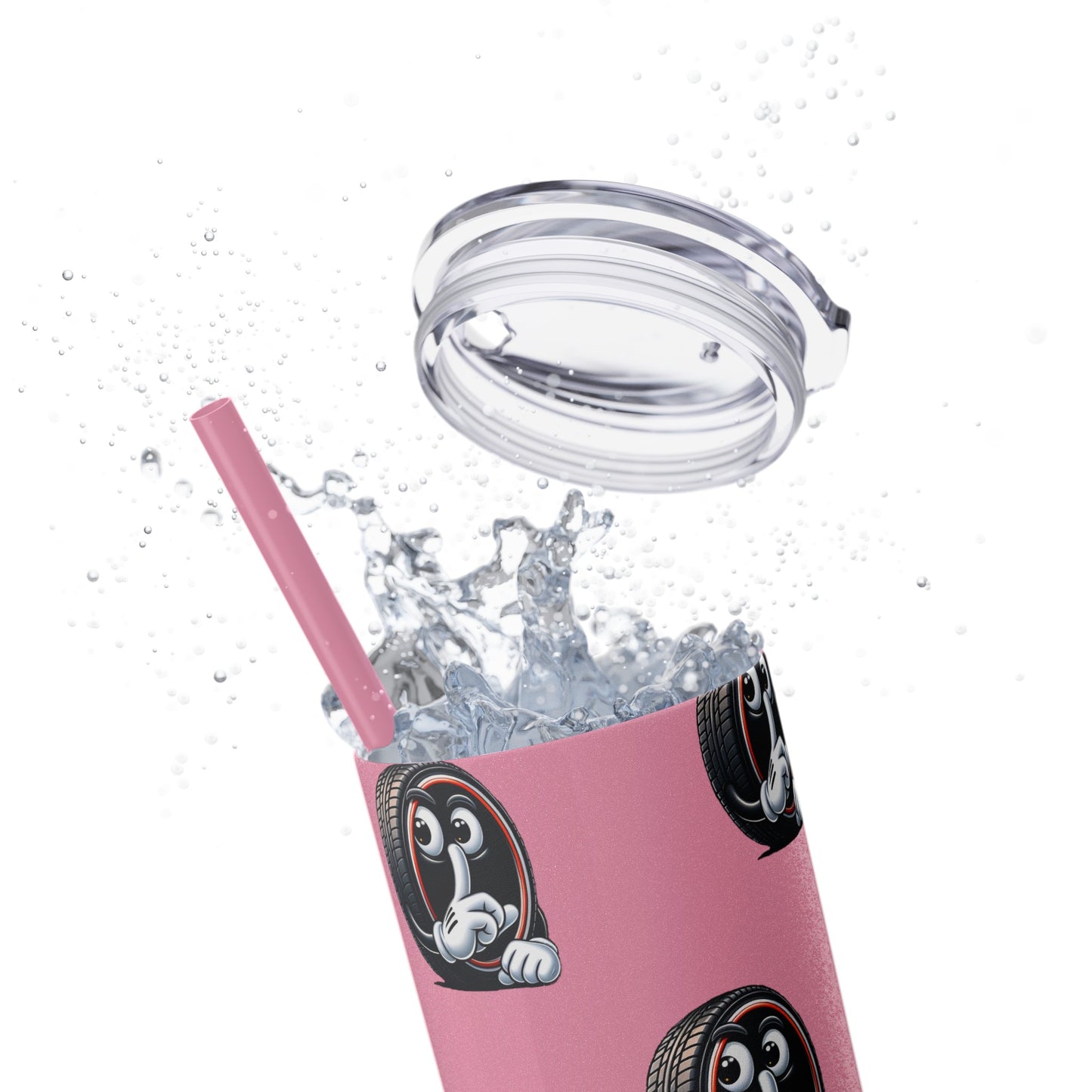 Skinny Tumbler with Straw, 20oz